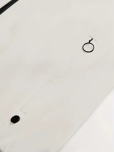 Chaqueta universitaria de calidad personalizada de invierno para hombre, chaqueta ligera, chaquetas de bombardero informales con letras y gofres - Product Image 5