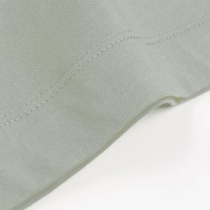 Camiseta Unisex de Algodón Orgánico con Cuello Redondo y Mangas Cortas, Camiseta Lisa para Hombre y Mujer - Product Image 2