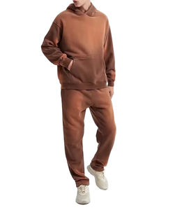 Chándal con Capucha para Hombre, Estilo Casual, Ecológico, Lavado Ácido, Fácil de Usar, Logotipo Totalmente Personalizado, Ajuste Cómodo, Duradero - Product Image 1