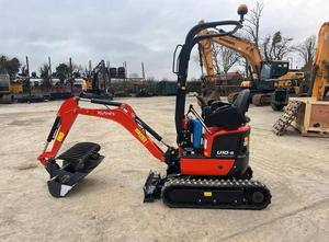 Mini-excavatrice Kubota U10-5 neuve, robuste et compacte, idéale pour l'agriculture, l'aménagement paysager, le creusement de fossés et les travaux de terrassement. - Product Image 6