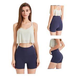 Women's Cross-Border Sportswear Breathable Quick-Dry Fitness <b>Top</b> Yoga Suit <b>Vest</b>, Women's Fixed Chest Pad, Fitness <b>Top</b> Shockproof - Product Image 1