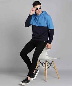 Venta al por mayor premio personalizado Hombres sudaderas con capucha jerseys panel sudaderas con capucha cortar y coser capucha - Product Image 6