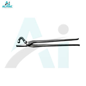 เครื่องมือผ่าตัดสัตวแพทย์ ALMAC Black Design Professional Shape Goose Neck Alligator Clinchers  ทำจากสแตนเลสเกรดสำหรับสัตวแพทย์ - Product Image 1