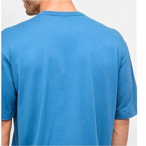 เสื้อยืดโอเวอร์ไซส์สำหรับผู้ชายเสื้อสตรีทแวร์ผ้าฝ้ายหนาเปิดไหล่ปล่อย GSM 240 - Product Image 6