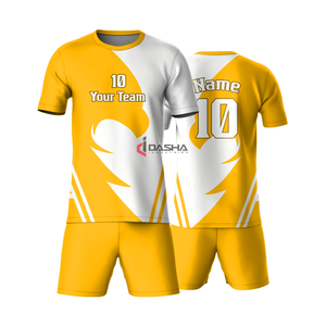 2024 uniformes de fútbol de poliéster de calidad superior para hombres al por mayor conjuntos de camisetas de fútbol con logotipo personalizado para equipos de adultos - Product Image 4