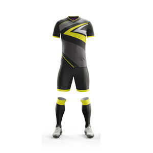 Fabricantes Diseños Uniforme de fútbol para adultos Logotipo personalizado Hombres Entrenamiento Ropa deportiva al aire libre Uniforme de fútbol - Product Image 2