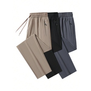 Pantalon de jogging pour homme de haute qualité, sur mesure haut de gamme, anti-froissement, imperméable, respirant, 100% coton, style droit, pantalon décontracté BD - Product Image 2