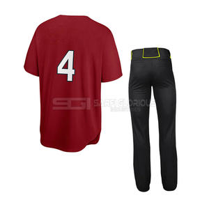 ชุดเครื่องแบบเบสบอลคลาสสิกรุ่นใหม่ล่าสุดเครื่องแบบฝึกซ้อมปรับแต่งได้ตามต้องการ - Product Image 4