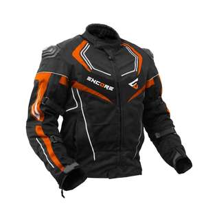 Chaqueta de moto para hombre 3/4, último diseño, impermeable y transpirable, protección de hombro aprobada por CE, equipo de conducción duradero y seguro - Product Image 4