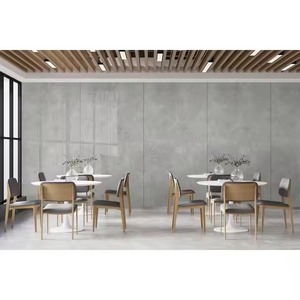 Corps gris Herican 160x320cm Carreaux de dalle de porcelaine en pierre frittée brillante mate pour comptoir de sol mural - Product Image 1