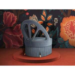 Preço de Fábrica Cadeira Modular Personalizável Scarlet, Cadeira de Clube Confortável em Veludo para Bar e Clube - Product Image 6