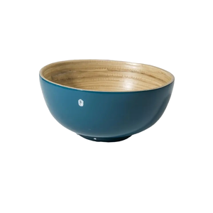 Vaisselle en fibre de bambou écologique de couleur personnalisée, assiettes et bols en bambou polis de cuisine à prix économique - Product Image 1