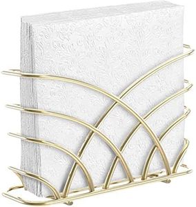 Porte-serviettes de qualité supérieure en acier inoxydable de forme ronde porte-serviettes design unique porte-mouchoirs pour la décoration de table d'hôtel porte-serviettes - Product Image 6
