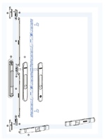 Aumegi 2023 Design Auvents pour portes coulissantes Portes coulissantes d'occasion