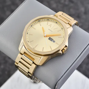 <span class=keywords><strong>Reloj</strong></span> Deportivo de Cuarzo Cronógrafo para Hombre Armani AX1734, Resistente al Agua 50M, Caja de Acero Inoxidable, Correa de Cuero de 22mm, 2025 - Product Image 5