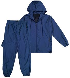 Conjunto Deportivo Cortavientos para Hombre, Impermeable, de Nailon y Poliéster Estampado, Ligero, para Otoño, Conjunto Deportivo para Gimnasio, 2026 - Product Image 1