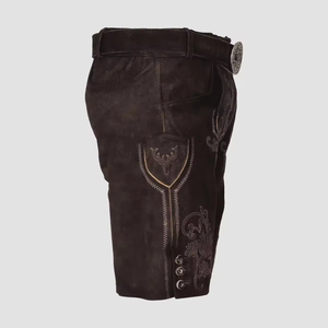 Pantalones cortos Lederhosen para hombre, traje bordado de piel sintética bávaro tradicional para festivales culturales y celebraciones patrimoniales - Product Image 6
