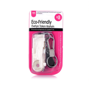 Portachiavi Ecologico Evelyn Token per Uso Promozionale - Product Image 2