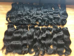 Extension de cheveux humains Vietnam Remy Hair Natural Wave Hair Weaving Raw - Product Image 4