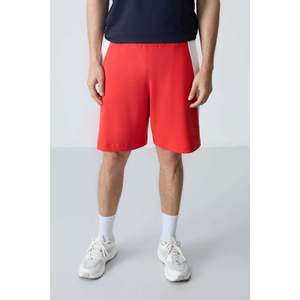 Shorts décontractés TommyLife pour homme, coupe confortable, en mélange de coton interlock double face, noir pétrole, modèle 81280 pour un usage quotidien - Product Image 3
