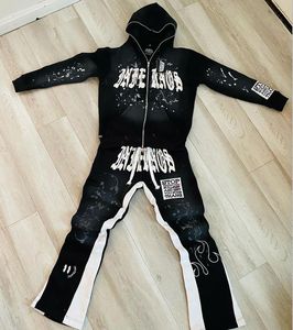 Survêtements pour hommes de qualité supérieure survêtements confortables de couleur unie pour hommes à vendre - Product Image 3