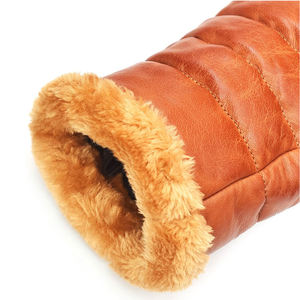 Chaqueta acolchada de invierno informal más vendida para hombre, estilo de tendencia, precios al por mayor, chaqueta acolchada de cuero - Product Image 5