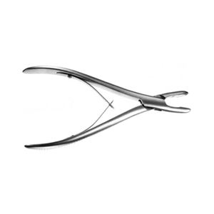 Rongeur crânien manuel en acier de 20 cm à action simple pour la neurochirurgie – Instruments médicaux en gros - Product Image 2