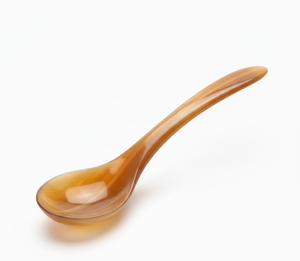 Cuchara Tradicional Hecha a Mano de Cuerno de Búfalo Natural de Alta Calidad y Ecológica para Cocinar, Servir y Comer en Casa - Product Image 6