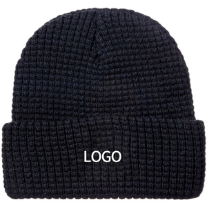 Bonnet en tricot personnalisé avec logo, vêtements d'extérieur chauds, haute qualité, prix de gros pour hommes, bonnet jacquard décontracté pour la saison hivernale - Product Image 2