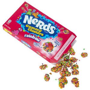 Nerds Gummy Clusters TB 85g 12 pièces pour l'exportation, prix de gros, bonbons gélifiés fruités bon marché, bonbons croquants enrobés, en vrac - Product Image 3
