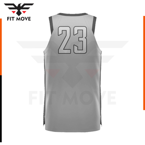 2022 nouvel ensemble de basket-ball en Polyester personnalisé porter des uniformes d'extérieur décontractés respirants à séchage rapide grande taille Option disponible - Product Image 3