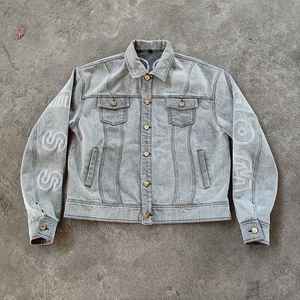 Chaquetas vaqueras de mezclilla de diseño personalizado para hombre OEM al mejor precio 2025 algodón estilo callejero suministro directo de fábrica desde Pakistán 100% - Product Image 1