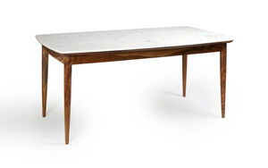 Ensemble de table et de chaises de salle à manger rectangulaires en bois massif de style nordique, luxe moderne, 6 places - Product Image 5