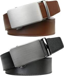Ratchet <b>Belt</b> 1 3/8 Inch Mens Leather <b>Dress</b> <b>Belt</b> in Gift Set Size 28-62 Inch Adjustable Waist Trim to Fit - Product Image 4