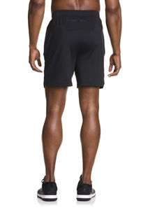 Shorts de sport pour hommes en polyester à séchage rapide personnalisés pour hommes Gym Training Shorts athlétiques pour hommes avec poche zippée - Product Image 3