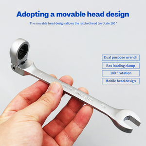 Danmi CR-V 7 cái/bộ Metric Ratchet Wrench <span class=keywords><strong>Key</strong></span> Set Linh Hoạt Đầu Cờ Lê Cho Sửa Chữa Cơ Bản Và Nói Chung Ứng Dụng Thiết Lập Công Cụ - Product Image 4