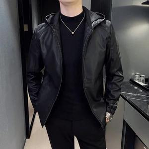 Veste en cuir pour hommes personnalisée OEM Veste en cuir de motard moto pakistanais de grande taille de style européen - Product Image 4