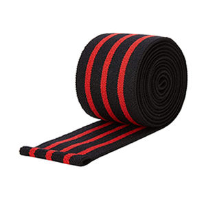 Rodilleras de Algodón Suave, Gruesas, Transpirables y Ligeras para Levantamiento de Pesas y Entrenamiento en Gimnasio con Cierre Ajustable de Gancho y Bucle - Product Image 1