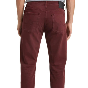 <b>Men's</b> Straight Fit Plus Size Cotton <b>Jeans</b> Mid Waist Regular Wash Solid Color Casual Denim Pants with Button Fly - Product Image 3