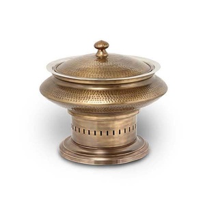 Calentador de alimentos de plato de frotamiento de buffet de acero inoxidable de alta calidad con función de vapor 4L 8L de capacidad alimentado por Gas para catering de bodas - Product Image 2