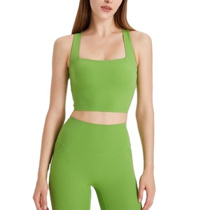 Custom Women Yoga wear Popular Quick Dry Moisture Absorption High Waist Seamless Activewear Leggings Custom Women Yoga Sets - Product Image 1
