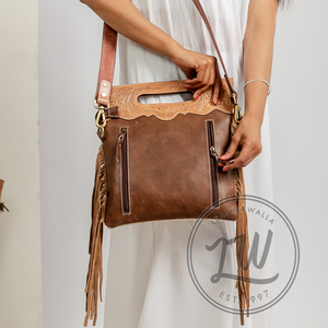 LW Leather Fashion Genuine Cow Leather Shoulder <b>Bag</b> Weekender Travel <b>Accessories</b> Genuine <b>Bag</b> For Women's - Product Image 4