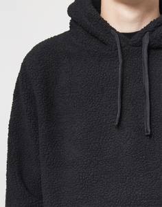 Sweat à capuche pour homme en coton 100% de haute qualité, respirant, tricoté en polaire, surdimensionné, 420 g/m², uni - Product Image 3