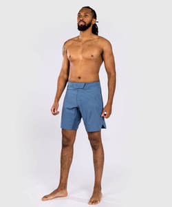 Pantalones Cortos de MMA para Grappling, Ropa de Artes Marciales, Pantalones Cortos de Boxeo, Pantalones Cortos de MMA para Entrenamiento de BJJ, para Hombre, NEGRO, Jiu Jitsu No Gi - Product Image 1