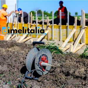 Cavo di alimentazione flessibile a quattro poli grigio di 50 metri di lunghezza con Tutor a sezione ritardante di fiamma conduttore cavo elettrico gommato - Product Image 5