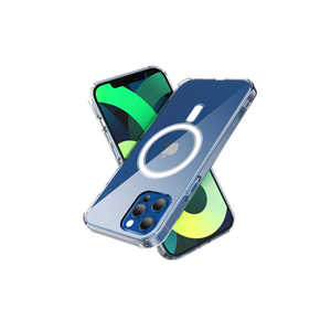 Étui en silicone transparent magnétique sans fil Netzy SAFA Tacsafe pour iPhone 14 14 Plus 13 Pro Max, design 3D compatible avec iPhone 13 - Product Image 6