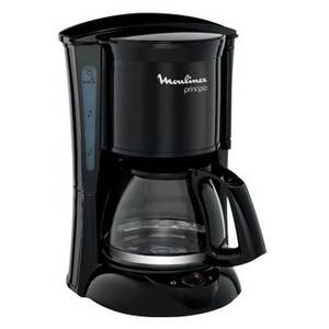 Cafetera Eléctrica de Goteo Moulinex FG1528 de 600W y 6 Tazas, Estilo Americano, Color Negro - Product Image 1