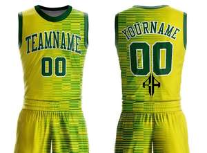 Top Trending by ATLANTIC Conjuntos de baloncesto por sublimación para hombres Alta calidad 100% Poliéster Precios baratos Logotipo personalizado para hombres - Product Image 4