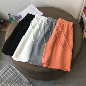 men's shorts Sports Shorts <b>Women</b> Summer 2021 Cotton Female High Loose Tight Waist Waist Thin wide-legged <b>Slacks</b> Short Pants - Product Image 2
