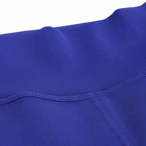 เลกกิ้งเอวยางยืดสำหรับผู้หญิงเลกกิ้งโยคะสีพื้นผลิตตามสั่ง - Product Image 4